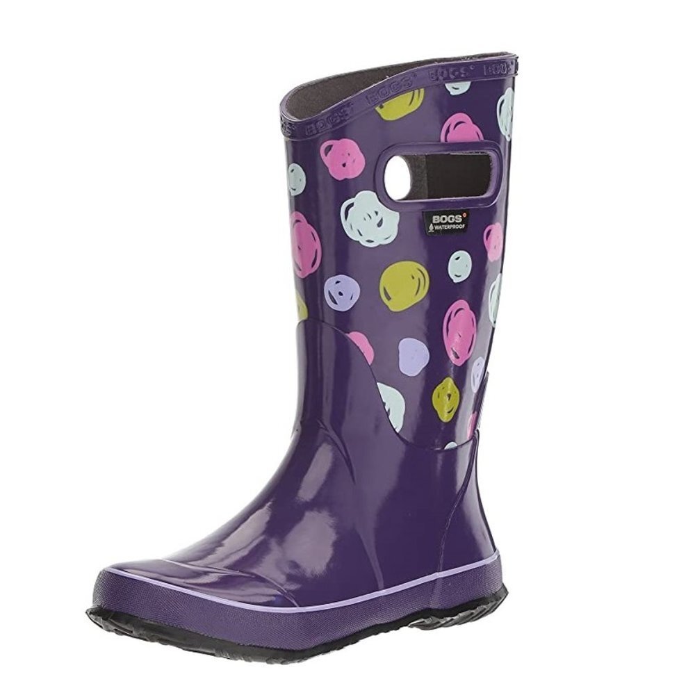 BOGS Unisex Kids Rubber Boot Waterproof Rain